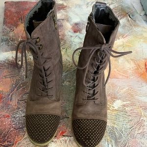 RALPH LAUREN DENIM SUPPLY BOOTS W/ STUDS SIZE 7.5